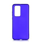 Zore Huawei ile uyumlu P40 Pro Kılıf Premier Silikon Kapak Saks Mavi