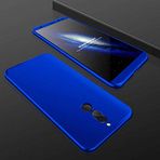 Zore Huawei Mate 10 Lite Double Dip AYS 3in1 Sert Rubber Kapak Mavi Kılıf