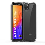 Zore Huawei Y5P Coss Şeffaf Sert Silikon Cep Telefonu Kılıfı