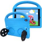 Zore iPad 10.2 9. Nesil Tekerlek Standlı Eva Silikon - Mavi Kılıf