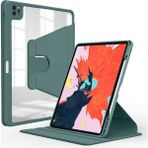 Zore iPad Pro 11 2020 2. Nesil) Nayn Dönebilen Standlı - Koyu Yeşil Kılıf