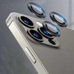 Zore İphone 11 Pro Max Uyumlu Msra Cl-07 Kamera Lens Koruyucu-Koyu Gri