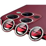 Zore İphone 11 Pro Uyumlu Msra Cl-06 Kamera Lens Koruyucu-Kırmızı