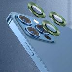Zore İphone 11 Pro Uyumlu Msra Cl-07 Kamera Lens Koruyucu-Koyu Yeşil