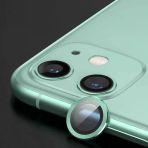 Zore İphone 12 Mini Uyumlu Msra Cl-07 Kamera Lens Koruyucu-Açık Yeşil