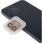 Zore İphone 12 Mini Uyumlu Msra Cl-08 Kamera Lens Koruyucu-Pembe