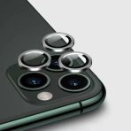 Zore İphone 12 Pro Max Uyumlu Msra Cl-02 Kamera Lens Koruyucu-Gümüş