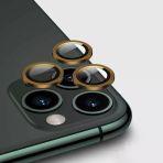 Zore İphone 12 Pro Uyumlu Msra Cl-01 Kamera Lens Koruyucu-Gold