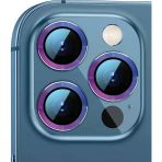 Zore İphone 12 Pro Uyumlu Msra Cl-02 Kamera Lens Koruyucu-Colorful