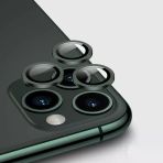 Zore İphone 12 Pro Uyumlu Msra Cl-02 Kamera Lens Koruyucu-Koyu Yeşil