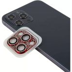 Zore İphone 12 Pro Uyumlu Msra Cl-08 Kamera Lens Koruyucu-Kırmızı