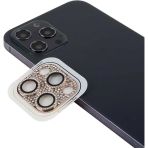 Zore İphone 12 Pro Uyumlu Msra Cl-08 Kamera Lens Koruyucu-Pembe