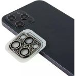 Zore İphone 12 Pro Uyumlu Msra Cl-08 Kamera Lens Koruyucu-Siyah