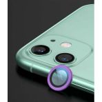 Zore İphone 12 Uyumlu Msra Cl-02 Kamera Lens Koruyucu-Mor
