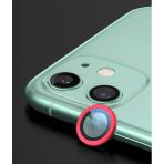 Zore İphone 12 Uyumlu Msra Cl-07 Kamera Lens Koruyucu-Kırmızı