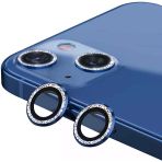 Zore İphone 13 Uyumlu Msra Cl-06 Kamera Lens Koruyucu-Mavi