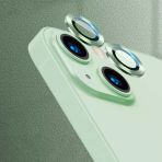 Zore İphone 13 Uyumlu Msra Cl-07 Kamera Lens Koruyucu-Açık Yeşil