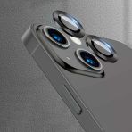 Zore İphone 13 Uyumlu Msra Cl-07 Kamera Lens Koruyucu-Siyah