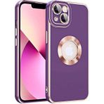 ZORE iPhone 14 Plus Uyumlu MSRA Kongo Kılıf-Koyu Mor