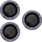 Zore İphone 14 Pro Max Uyumlu Msra Cl-06 Kamera Lens Koruyucu-Derin Mor