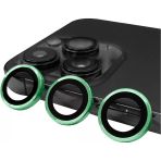 Zore İphone 14 Pro Max Uyumlu Msra Cl-07 Kamera Lens Koruyucu-Açık Yeşil