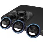 Zore İphone 14 Pro Max Uyumlu Msra Cl-07 Kamera Lens Koruyucu-Lacivert