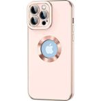 ZORE iPhone 14 Pro Max Uyumlu MSRA Kongo Kılıf-Rose Gold