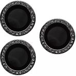Zore İphone 14 Pro Uyumlu Msra Cl-06 Kamera Lens Koruyucu-Siyah