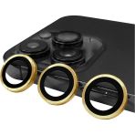 Zore İphone 14 Pro Uyumlu Msra Cl-07 Kamera Lens Koruyucu-Gold