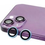 Zore İphone 15 Plus Uyumlu Msra Cl-07 Kamera Lens Koruyucu-Mavi