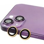 Zore İphone 15 Plus Uyumlu Msra Cl-07 Kamera Lens Koruyucu-Sarı