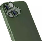 Zore İphone 15 Plus Uyumlu Msra Cl-15 Parmak Izi Bırakmayan Anti-Reflective Kamera Lens Koruyucu-Yeş