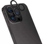 Zore İphone 15 Pro Max Uyumlu Msra Cl-13 Kamera Lens Koruyucu-Siyah
