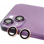Zore İphone 15 Uyumlu Msra Cl-07 Kamera Lens Koruyucu-Pembe