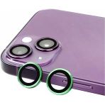 Zore İphone 15 Uyumlu Msra Cl-07 Kamera Lens Koruyucu-Yeşil