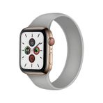 Zore KRD-31 Solo Loop Medium 38 mm Apple Watch Uyumlu Mürdüm Kordon