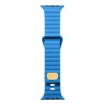 Zore KRD-73 Apple Watch 42 mm Uyumlu Mavi Silikon Kordon