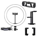 Zore M-2603 Işıklı Ring Light Telefon Tutucu
