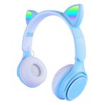 Zore M6 Pro Cat Mavi Bluetooth Kulaklık