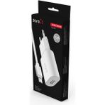 Zore Ofset Serisi ZCS-01 2.1 A Micro 2-1 Beyaz Ev Şarj Seti