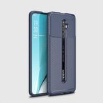 Zore OPPO Reno 2Z Karbon Tasarım Negro Silikon Cep Telefonu Kılıfı