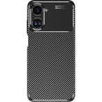 Zore Realme 10 4G Negro Karbon Tasarım Silikon Cep Telefonu Kılıfı
