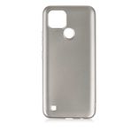 Zore Realme İle Uyumlu C21 Kılıf Premier Silikon Kapak, Gold