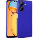 ZORE Redmi 13C Kılıf MSRA Premier Silikon Kapak - Saks Mavi