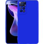 ZORE Redmi Note 11 Pro 5G Kılıf MSRA Premier Silikon Kapak - Saks Mavi