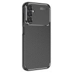 Zore Samsung Galaxy M34 5G Karbon Görünümlü Negro Silikon Kapak Cep Telefonu Kılıfı