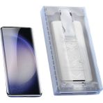 ZORE Samsung Galaxy S24 Ultra Uyumlu Kolay Uygulama Aparatlı Easy Body Ekran Koruyucu - Renksiz