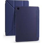 Zore Samsung Galaxy Tab A7 10.4 T500 2020 Tri Folding Kalem Standlı Lacivert Kılıf