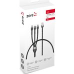 Zore Shira Serisi 3İn1 Usb Kablo 30Cm