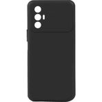 ZORE Tecno Spark 8 Pro Kılıf MSRA Biye Silikon - Siyah